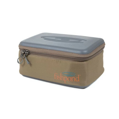 Fishpond Ripple Reel Case Large - Sand/Saddle Brown 1 Fishpond Ripple Reel Case Large - Sand/Saddle Brown