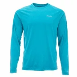 Simms Solarflex Crewneck Shirt Meridian Heather