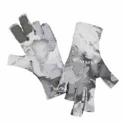 Simms Solarflex® Sunglove Cloud Camo Grey