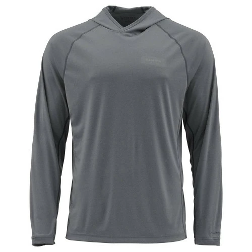 Simms Solarflex Hoody Carbon Heather 1 Simms Solarflex Hoody Carbon Heather